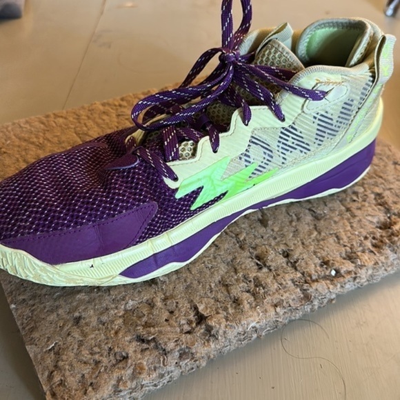 Mens Adidas Dame 8 Dame Time Yellow Mini GY0383 - Size 10 - GUC - Picture 5 of 14